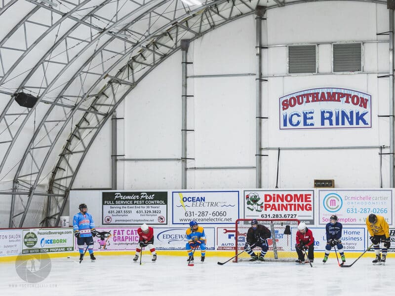 estructuras de estadios de hockey